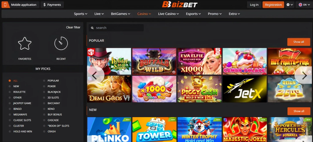 Image of Bizbet Casino Game in Mongolia